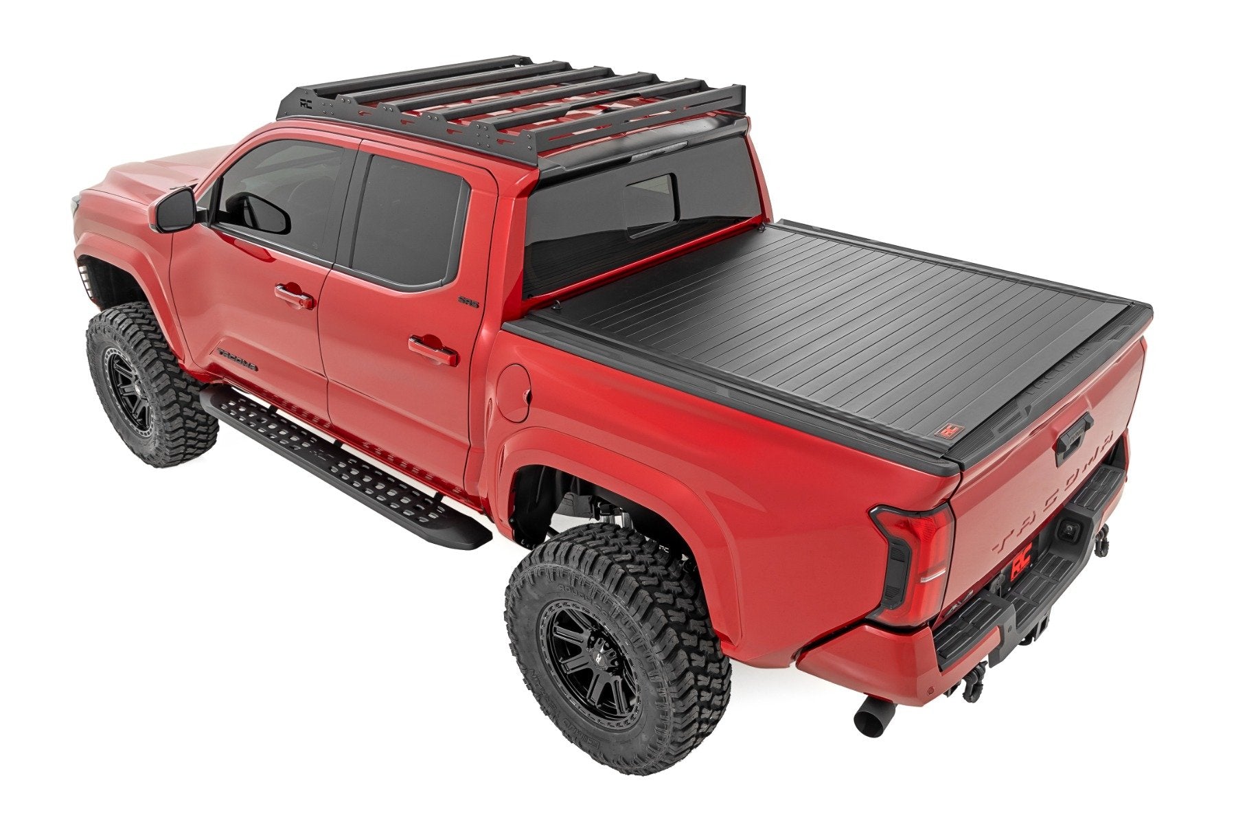 RC Hard Roll up Aluminum Tonneau Cover for 2024-2026 Toyota Tacoma 5' Bed - Recon Recovery