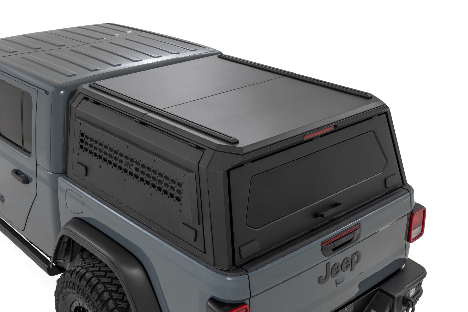 Rough Country Modular Stainless Steel Bed Cap for 2020-2026 Jeep Gladiator JT