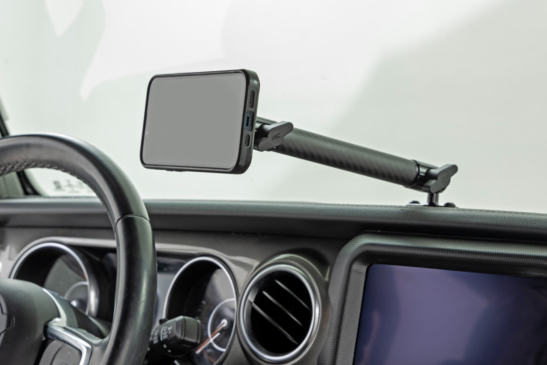 Rough Country Dash Mount for 2018-2026 Jeep Gladiator JT/Wrangler JL