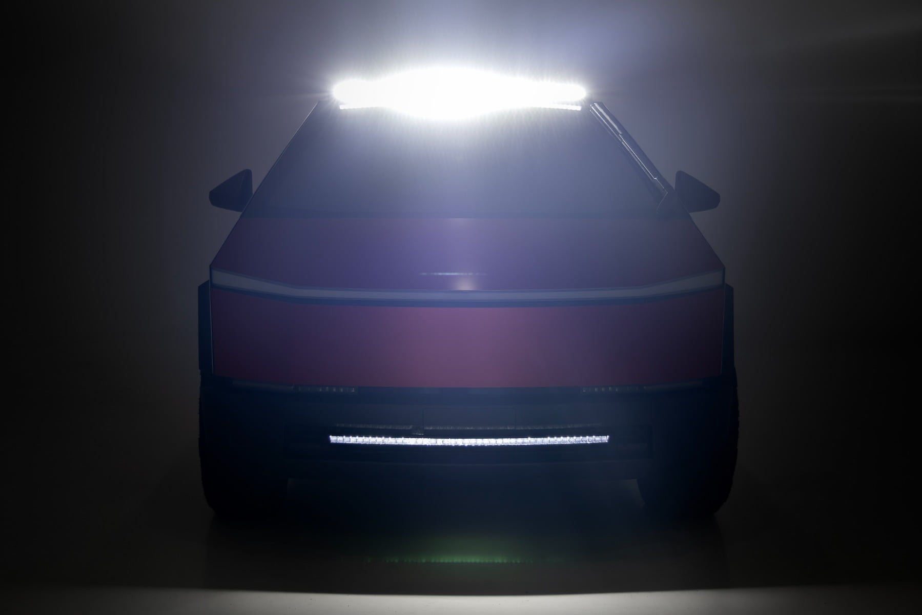 Rough Country Bolt On 50" LED Light Kit for 2024-2026 Tesla Cybertruck | 24,300 Lumens