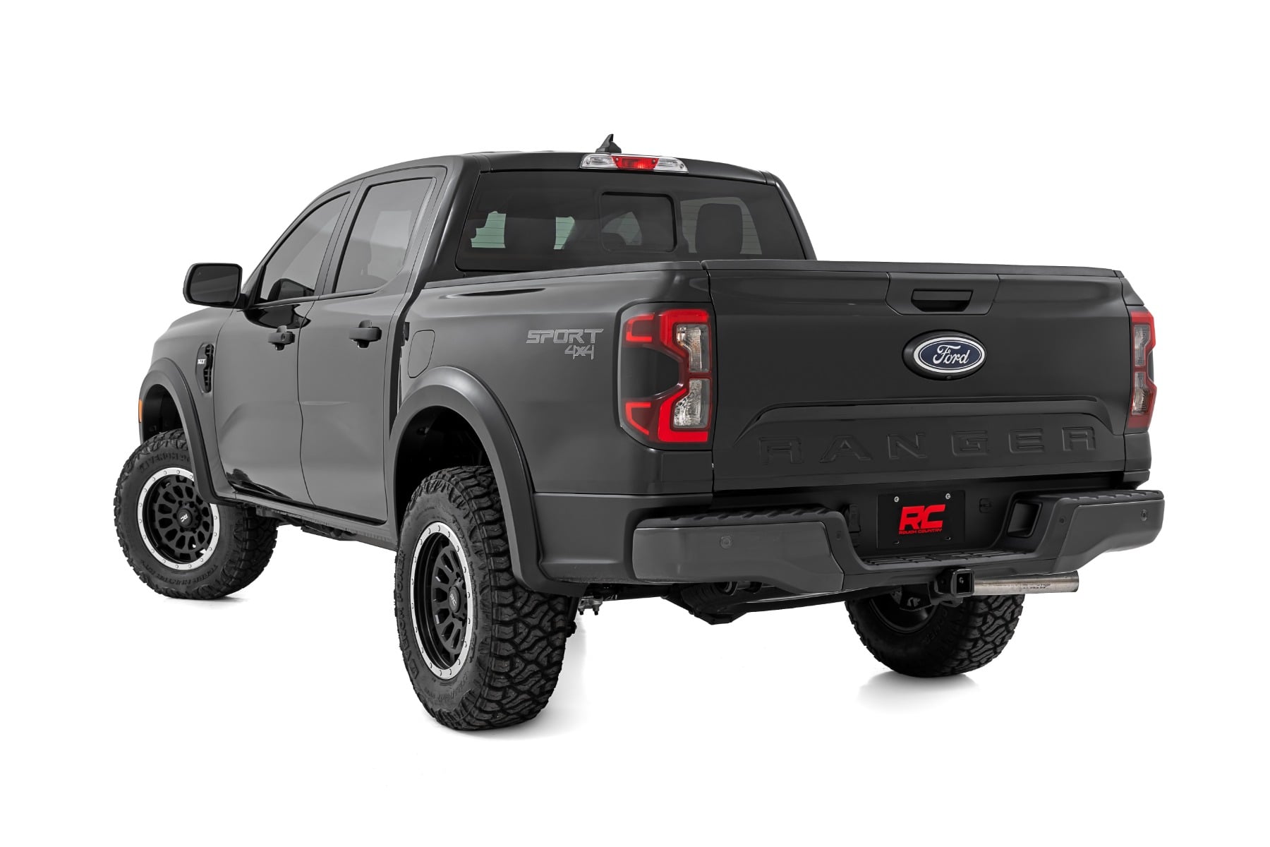 Rough Country Sport Fender Flares for 2024-2026 Ford Ranger
