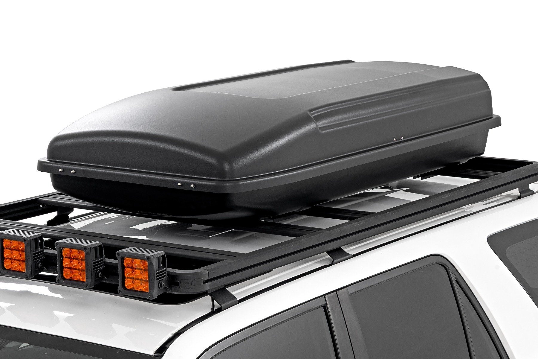 Rough Country Rooftop Cargo Storage Box MADE IN USA | 14.46 Cu Ft Lockable Roof Storage