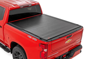 Rough Country Hard Roll Up Bed Cover for 2019-2026 Chevy/GMC Sierra 1500/Silverado 1500