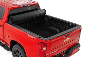 Rough Country Hard Roll Up Bed Cover for 2019-2026 Chevy/GMC Sierra 1500/Silverado 1500