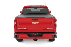 Rough Country Hard Roll Up Bed Cover for 2019-2026 Chevy/GMC Sierra 1500/Silverado 1500