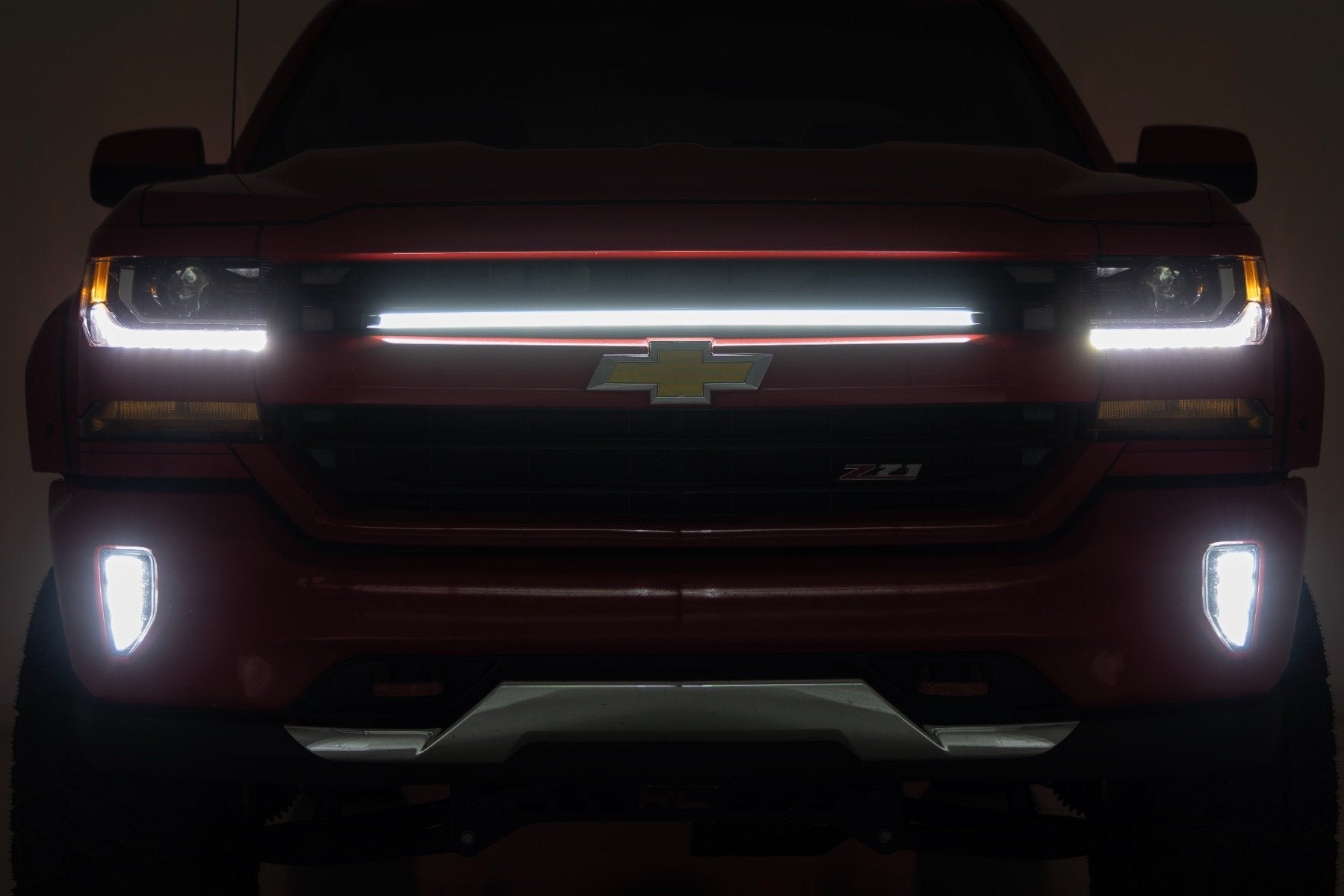 RC Grill Mounted LED 30 Inch Light Kit for 2016-2018 Chevy Silverado 1500 - Recon Recovery