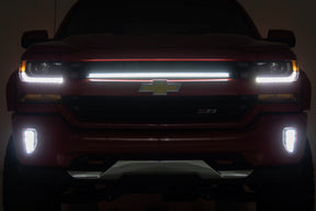 RC Grill Mounted LED 30 Inch Light Kit for 2016-2018 Chevy Silverado 1500 - Recon Recovery