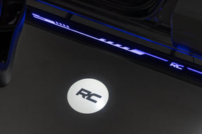 Rough Country Multi Color LED Running Board Steps for 2022-2026 Toyota Tundra