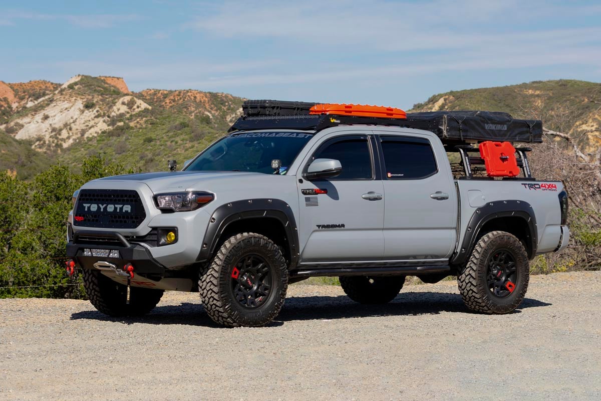 Rough Country Defender Fender Flares for 2016-2023 Toyota Tacoma
