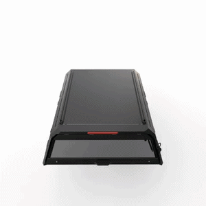 OPENROAD Bolt On Bed Cap with Sliding Side and Front Windows for 2016-2023 Toyota Tacoma