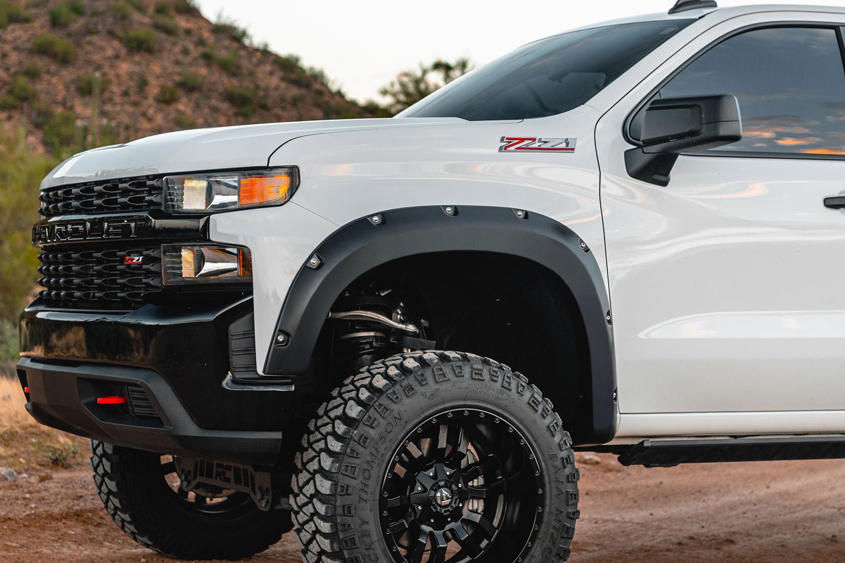 Rough Country Pocket Fender Flares for 2022-2026 Chevy Silverado 1500
