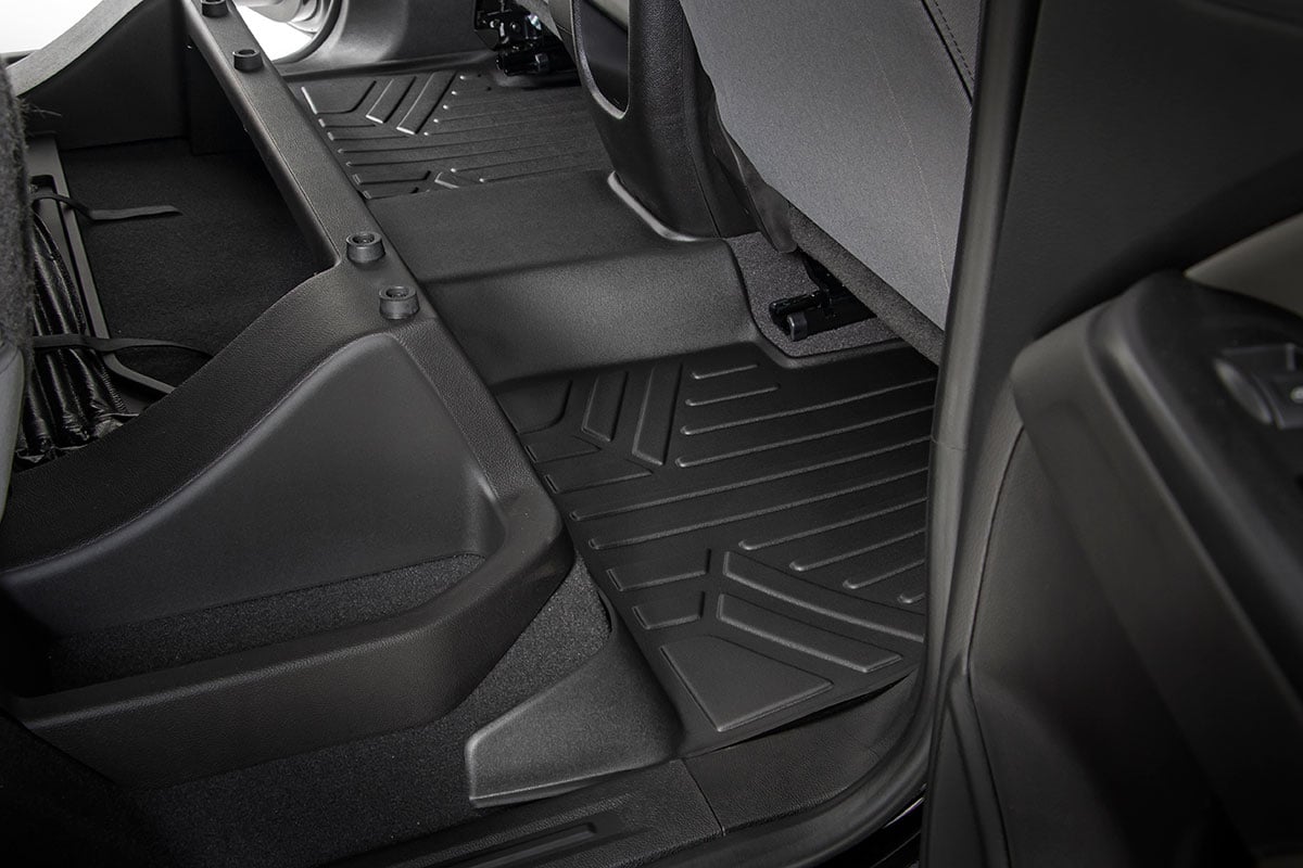 Rough Country Floor Mats | Front & Rear | Crew | Chevy/GMC Canyon/Colorado 2WD/4WD (2015-2022)