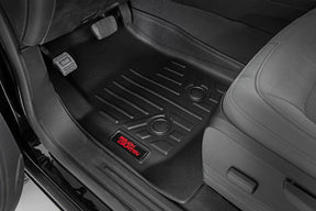 Rough Country Floor Mats | Front & Rear | Crew/Mega Cab | Ram 1500 2WD/4WD (2012-2024 & Classic)