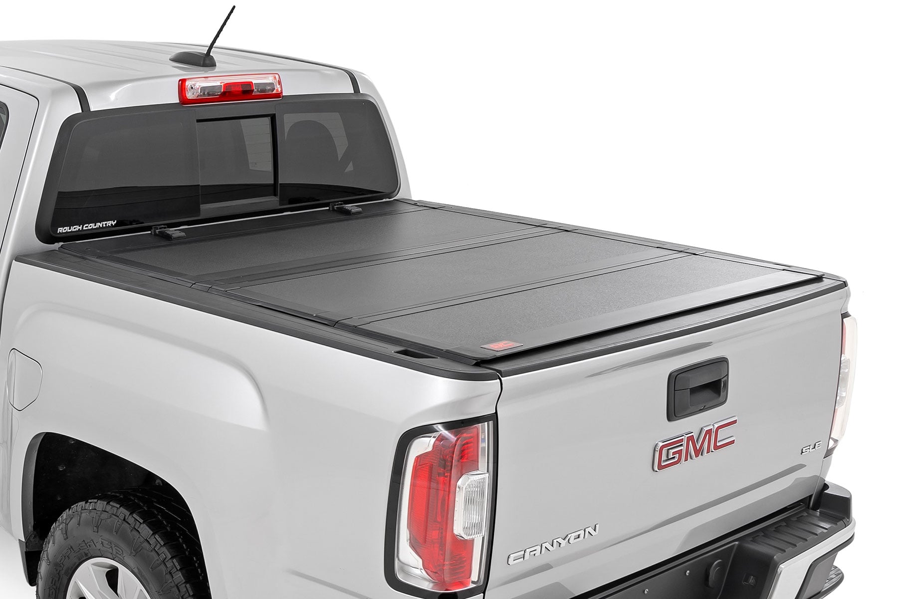 Rough Country Hard Tri-Fold Flip Up Bed Cover for 2015-2026 Chevy/GMC Canyon/Colorado