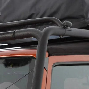 SmittyBilt SRC Complete Roof Rack Exo Frame for 2007-2018 Jeep Wrangler JKU