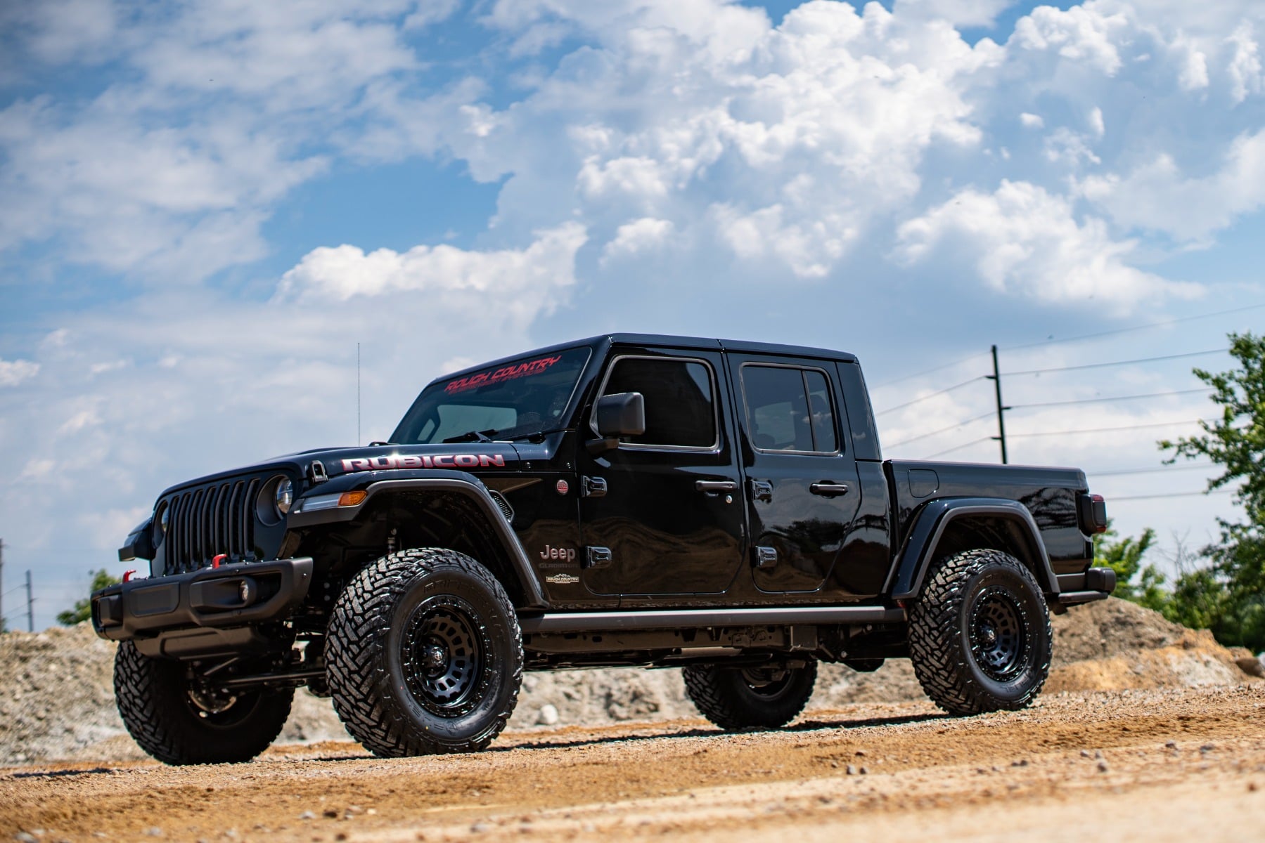 Rough Country 2.5 Inch Leveling Kits for 2024-2026 Jeep Gladiator JT