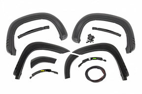 Rough Country SF1 Fender Flares for 2019-2026 Chevy Silverado 1500