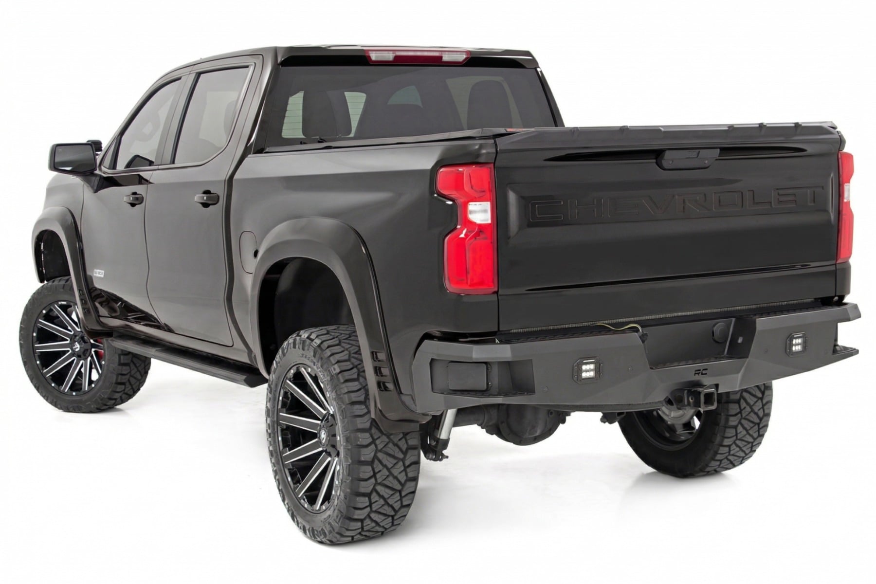 Rough Country SF1 Fender Flares for 2019-2026 Chevy Silverado 1500
