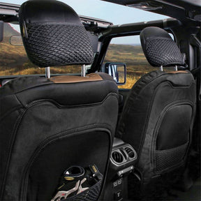 Smittybilt GEN2 Tan Neoprene Seat Cover Set Front & Rear For 2020-2025 Jeep Gladiator JT - Recon Recovery