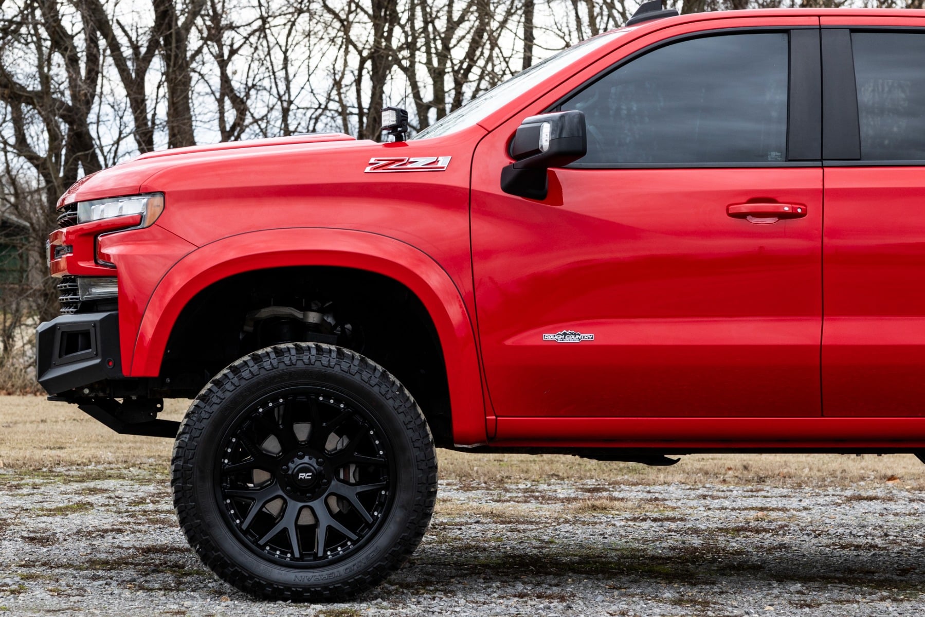 Rough Country Sport Fender Flares for 2019-2026 Chevy Silverado 1500