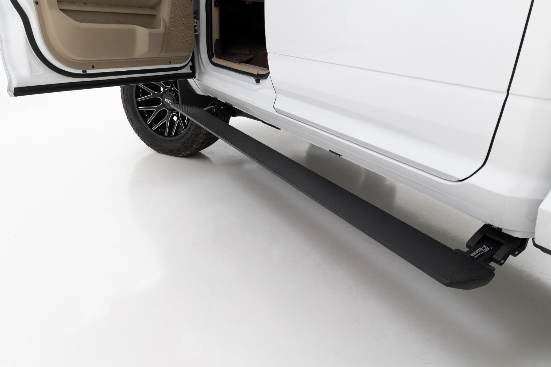 Rough Country Power Running Boards for 2011-2026 Ram 2500 & 3500