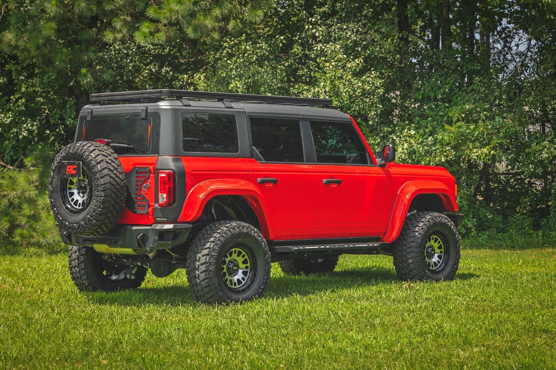 RC Low Profile Bolt on Overland Roof Rack for 2021-2026 Ford Bronco