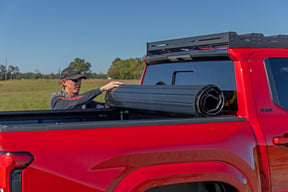 RC Hard Roll up Aluminum Tonneau Cover for 2024-2026 Toyota Tacoma 5' Bed - Recon Recovery