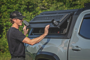 Rough Country Bed Cap Side Shelf Storage Bin for 2016-2023 Toyota Tacoma