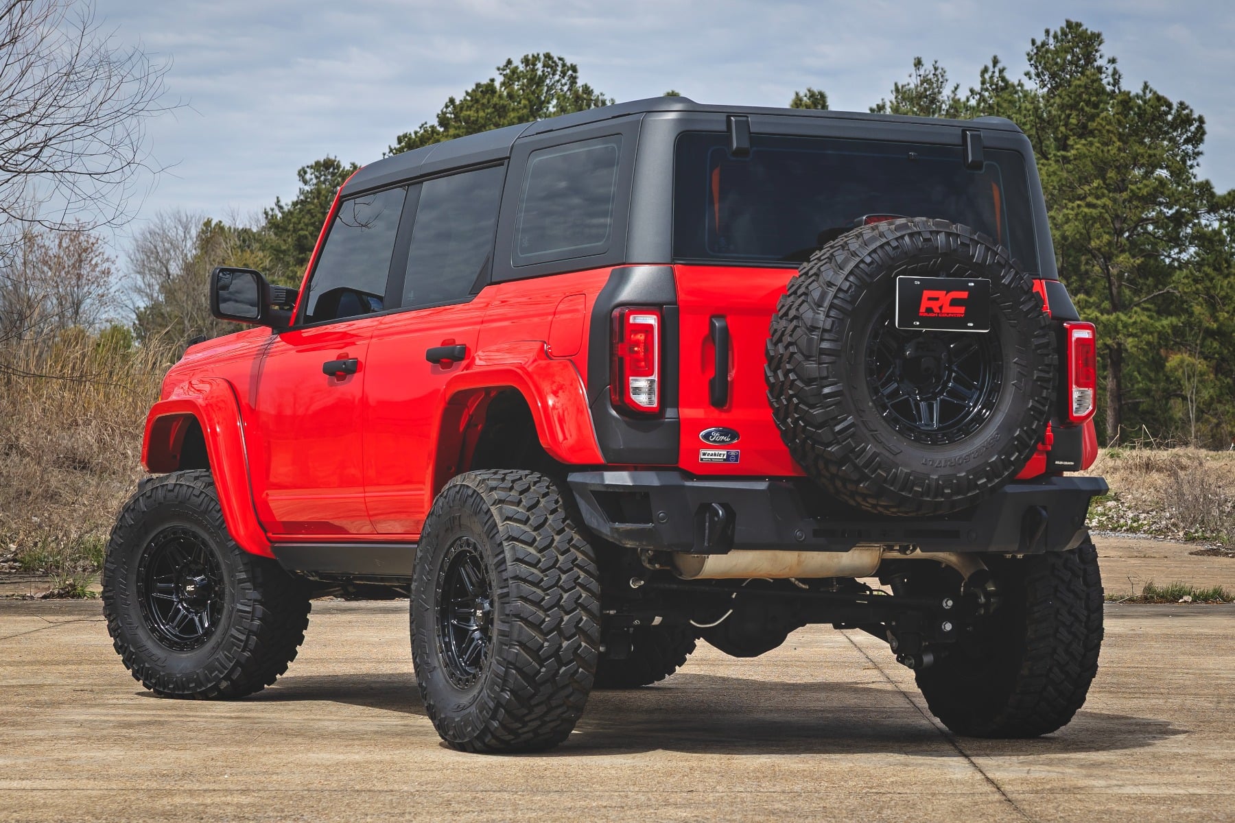 RC Bolt On Power Retractable Running Boards for 2021-2026 Ford Bronco 4 Door