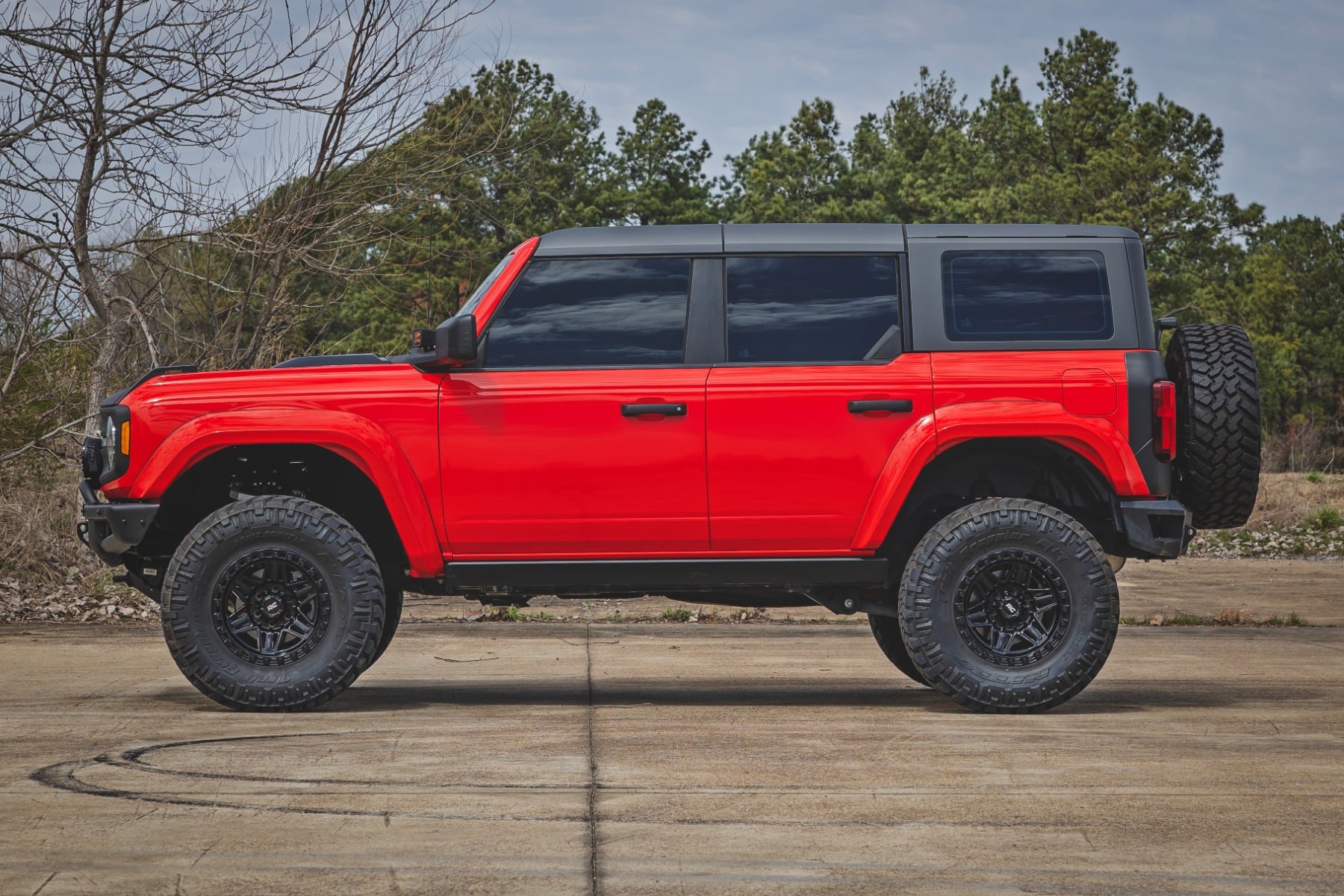 RC Bolt On Power Retractable Running Boards for 2021-2026 Ford Bronco 4 Door
