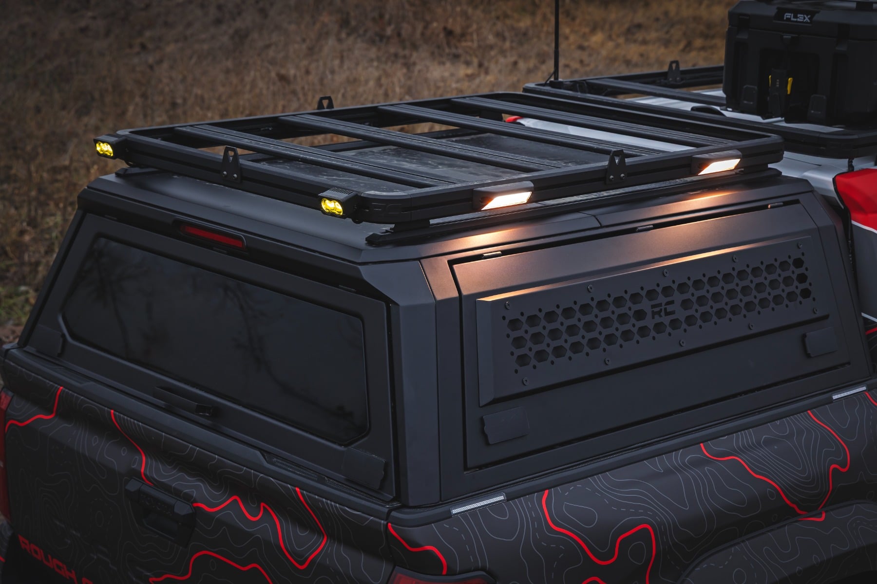 Rough Country Bed Cap Roof Rack | Toyota Tacoma 2024-2026