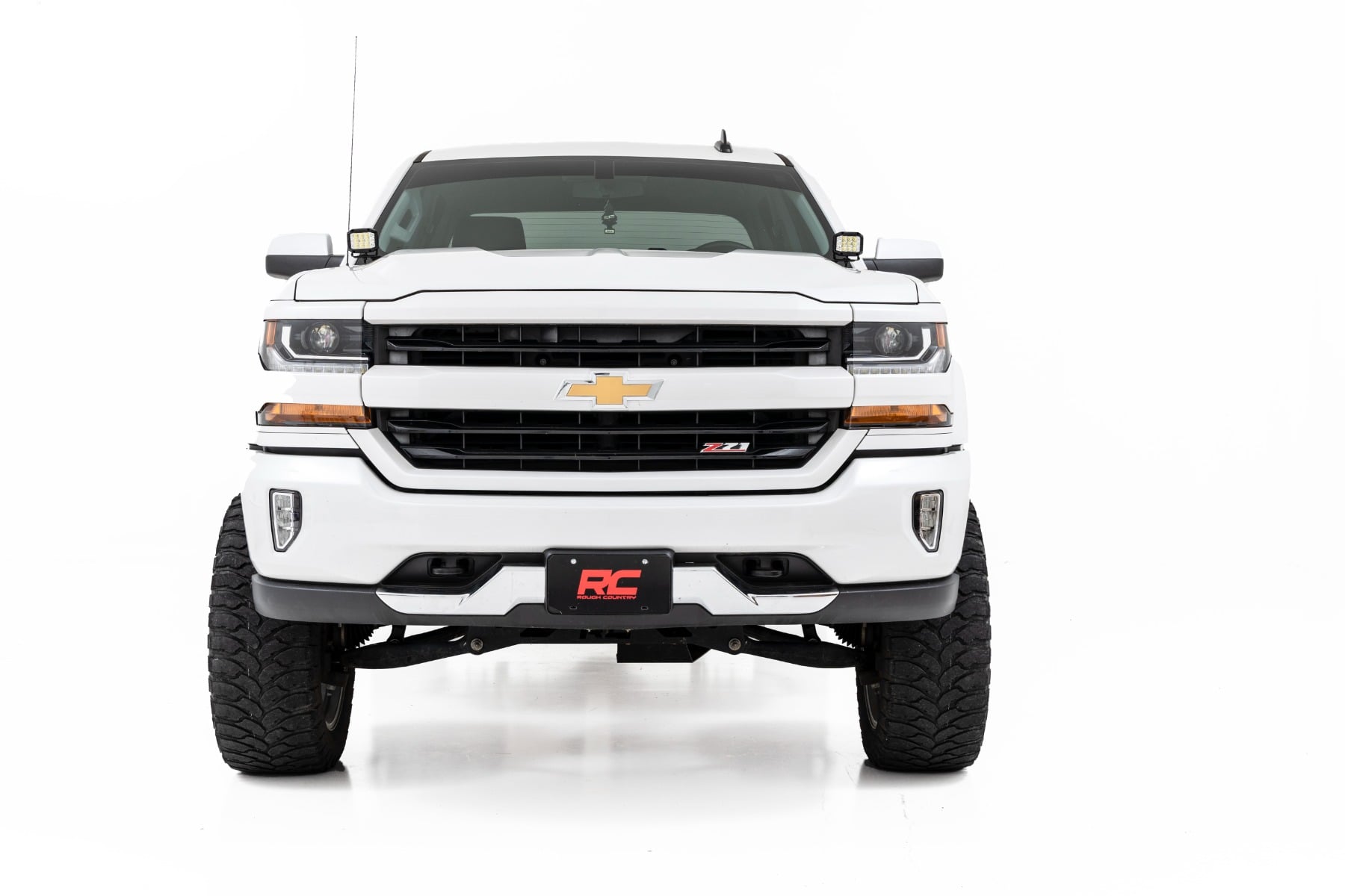 Rough Country LED Ditch Light Kit Chevy/GMC 1500 (14-18 & Classic)