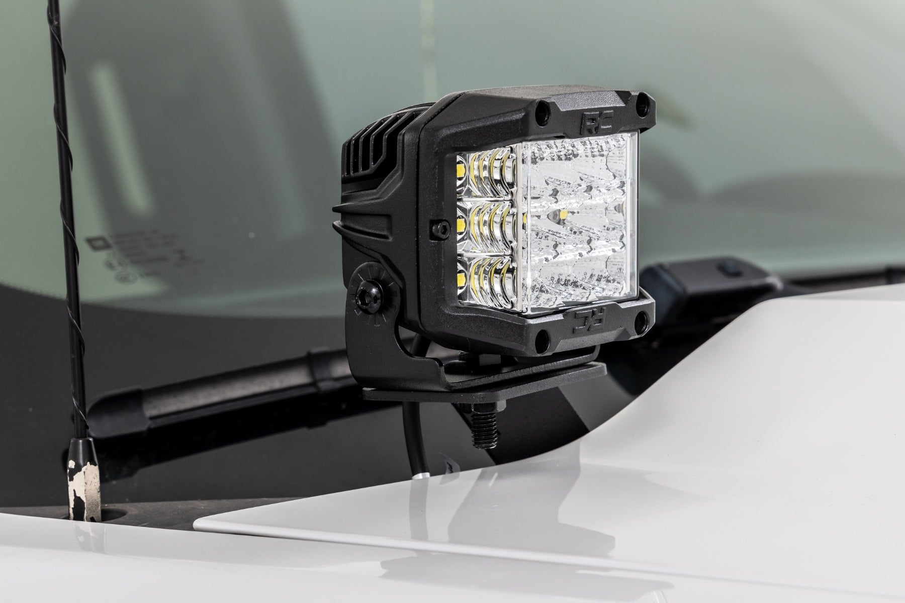 Rough Country LED Ditch Light Kit Chevy/GMC 1500 (14-18 & Classic)