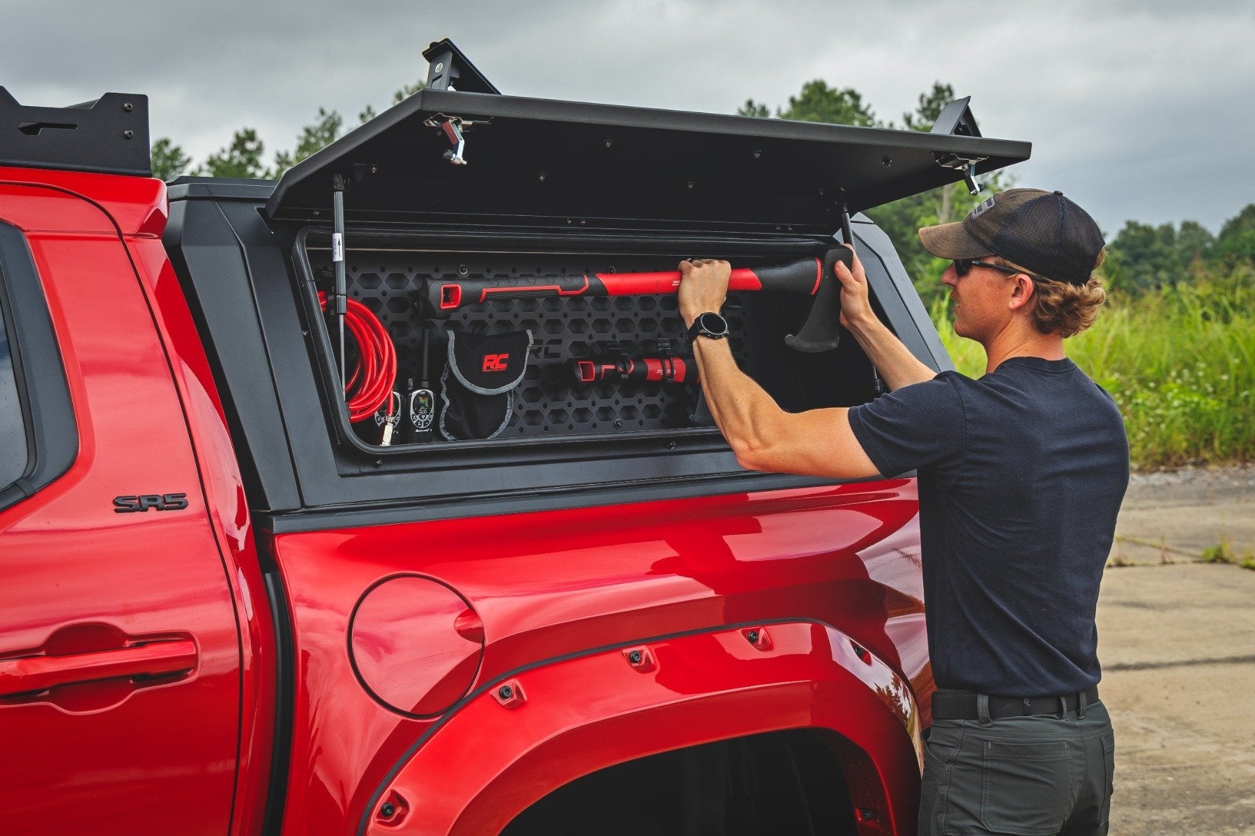 RC Modular Truck Bed Cap for 2024-2026 Toyota Tacoma 5 Foot Short Bed - Recon Recovery