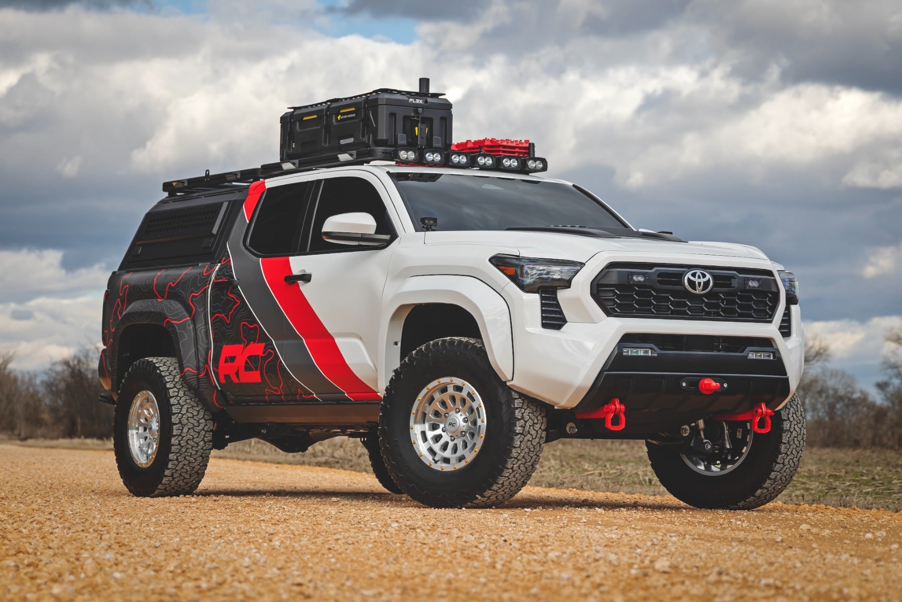 Rough Country Bed Cap Roof Rack | Toyota Tacoma 2024-2026