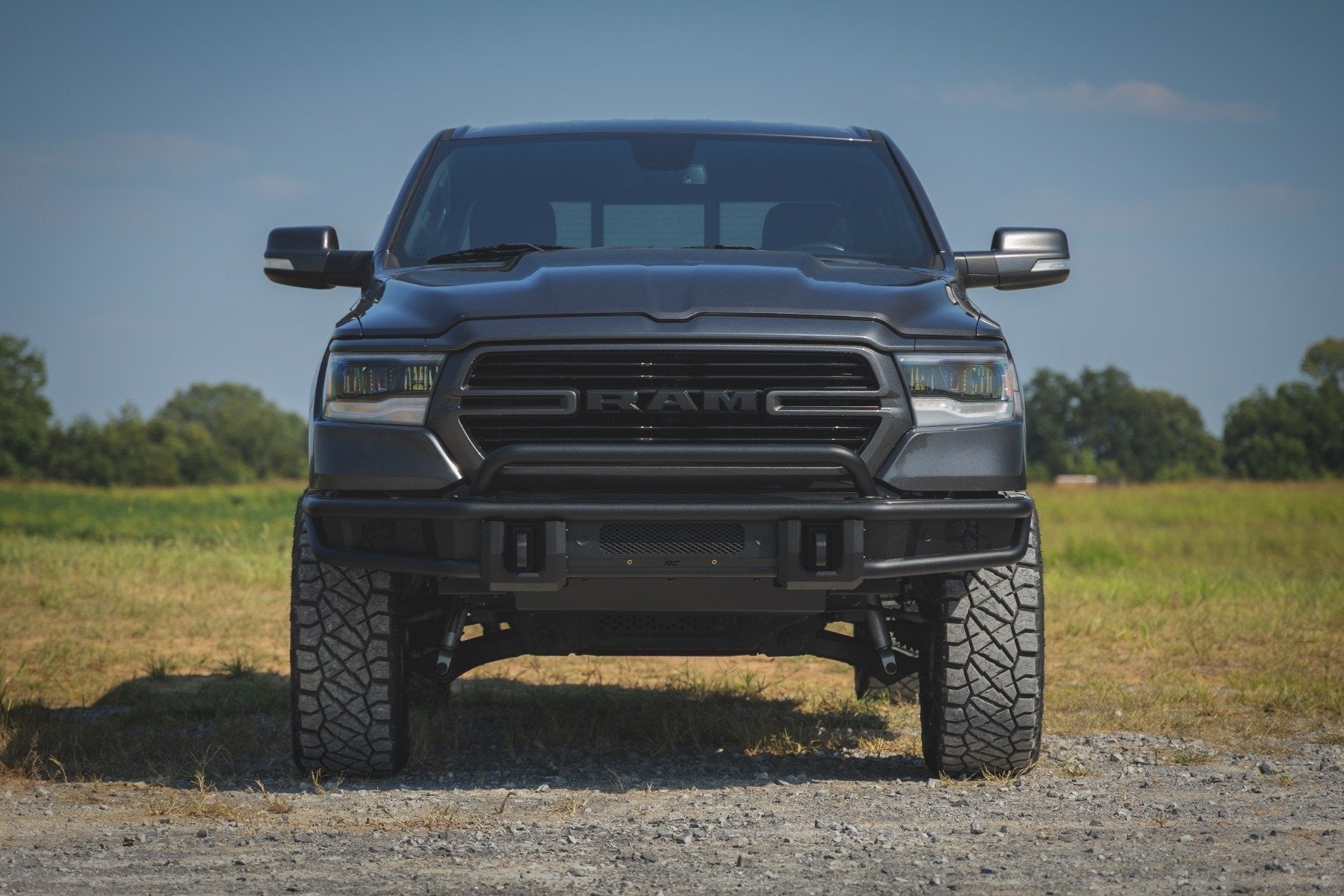 RC Tubular High Clearance Baja Front Bumper for 2019-2024 Ram 1500 - Recon Recovery