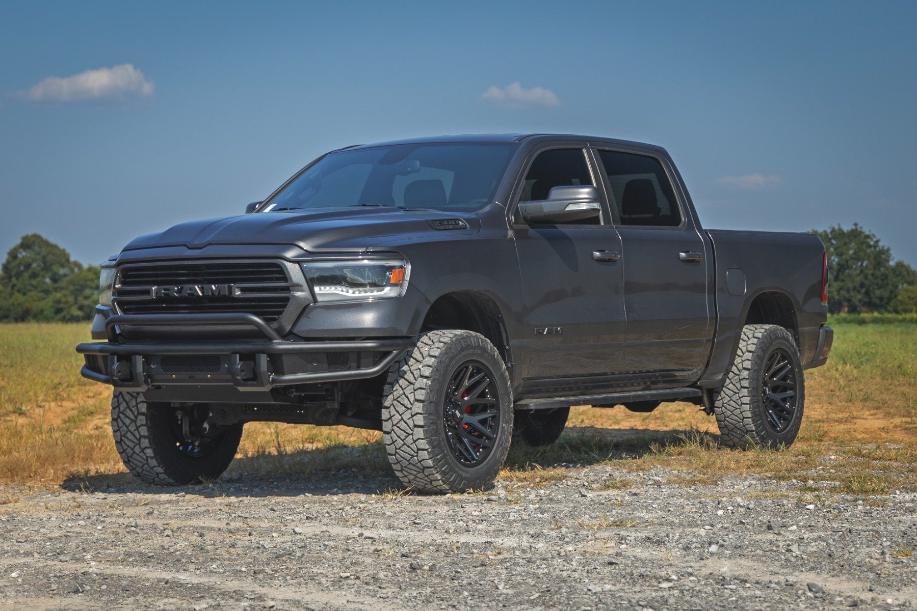 RC Tubular High Clearance Baja Front Bumper for 2019-2024 Ram 1500 - Recon Recovery