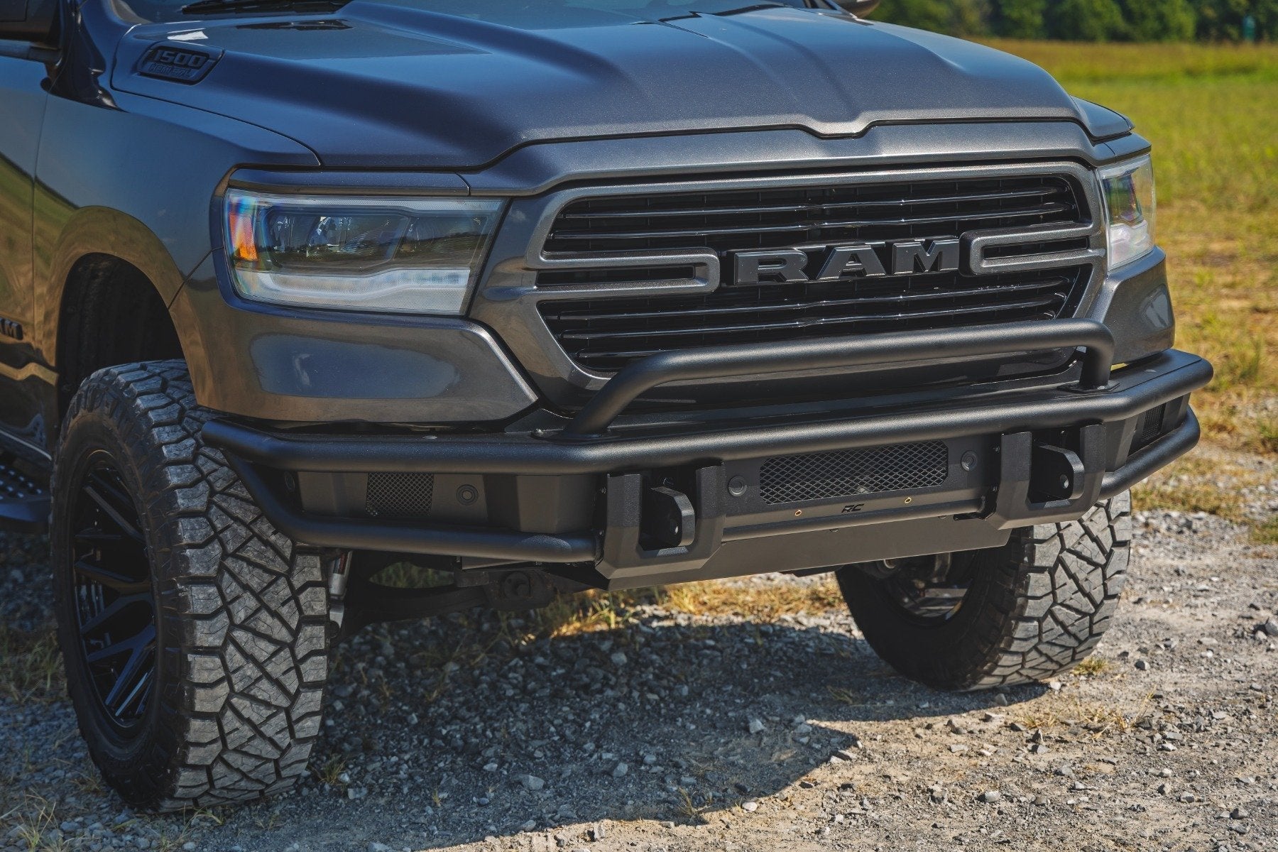 RC Tubular High Clearance Baja Front Bumper for 2019-2024 Ram 1500 - Recon Recovery
