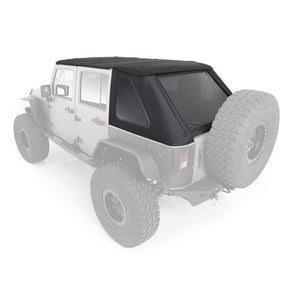 Smittybilt Bowless Combo Top & Tinted Windows For 2007 - 2018 Jeep Wrangler JK 4 Door- Recon Recovery