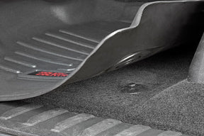 Rough Country Floor Mats | Front & Rear | Crew/Mega Cab | Ram 1500 2WD/4WD (2012-2024 & Classic)