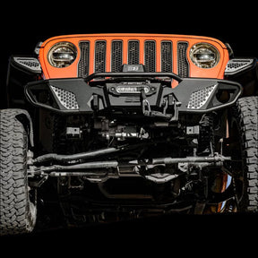 Smittybilt Apollo High Clearance Front Bumper for Jeep Wrangler JK JL JT – Winch Ready