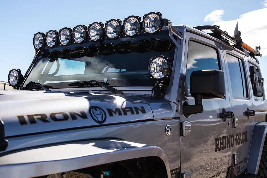 KC Hilites 50" Gravity Pro6 LED 160W Curved Light Bar System With Harness - Recon Recovery