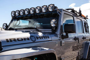 KC Hilites 50" Gravity Pro6 LED 160W Curved Light Bar System With Harness - Recon Recovery