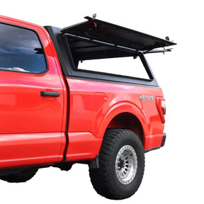 OVS Expedition Stainless Steel Truck Cap with Wing Doors For 2021-2026 Ford F-150 6.5ft Bed