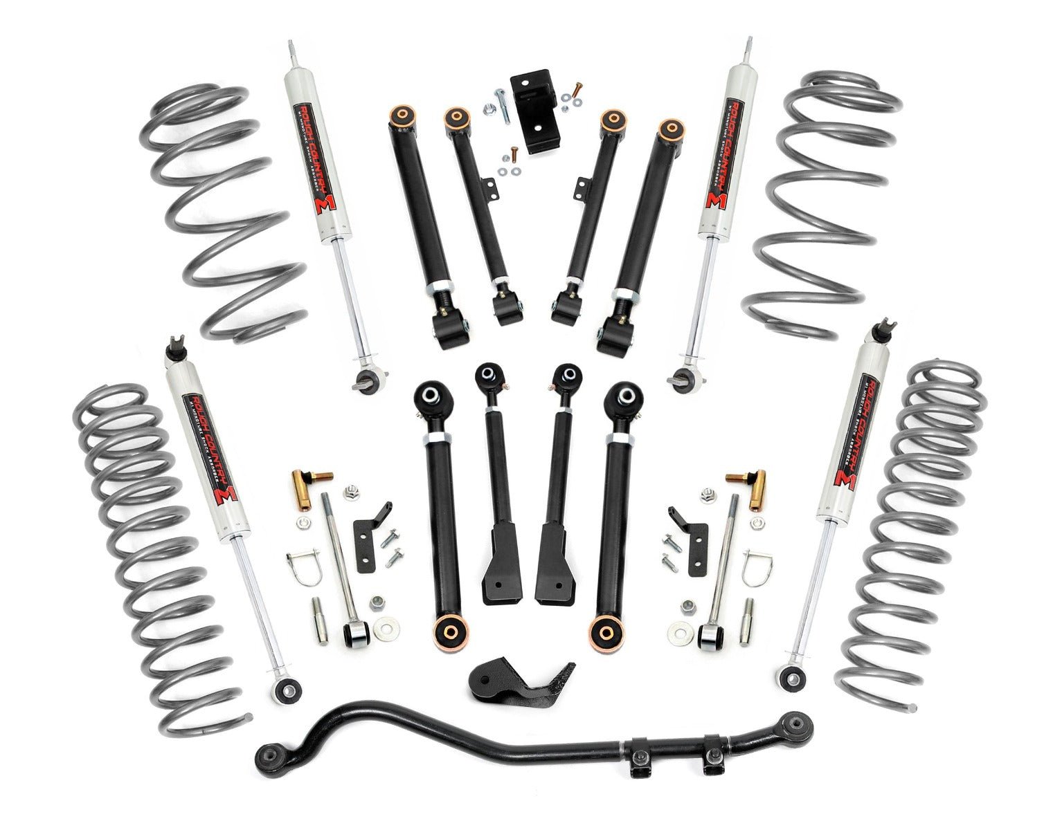 Rough Country 2.5 Inch Lift Kit for 2004-2006 Jeep Wrangler TJ/Wrangler Unlimited