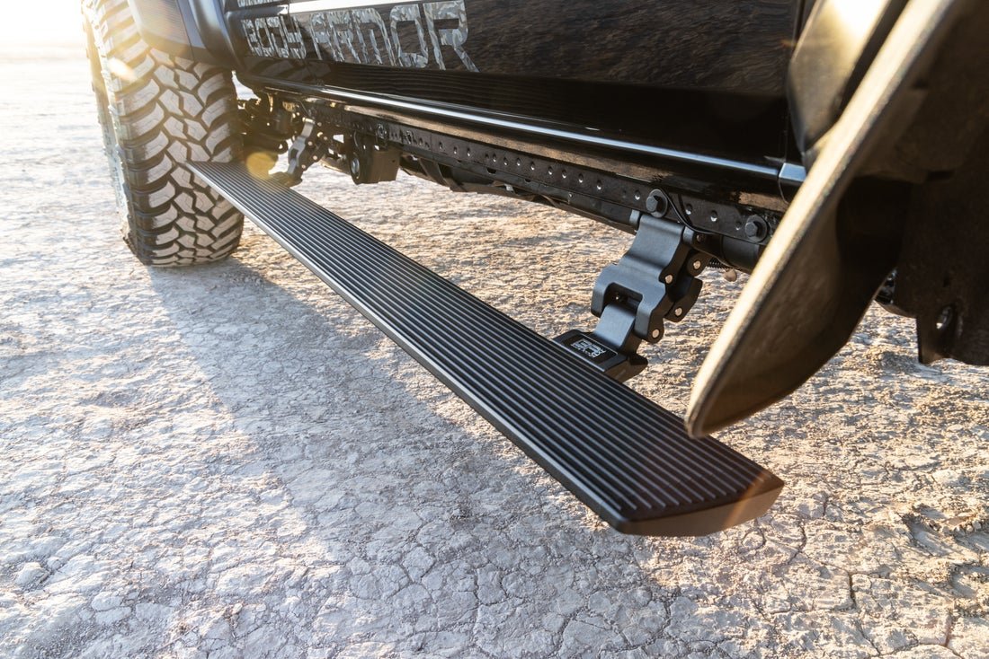 Body Armor 4x4 E-Power Drop Down Running Boards Steps for 2022-2024 Ford Lightning