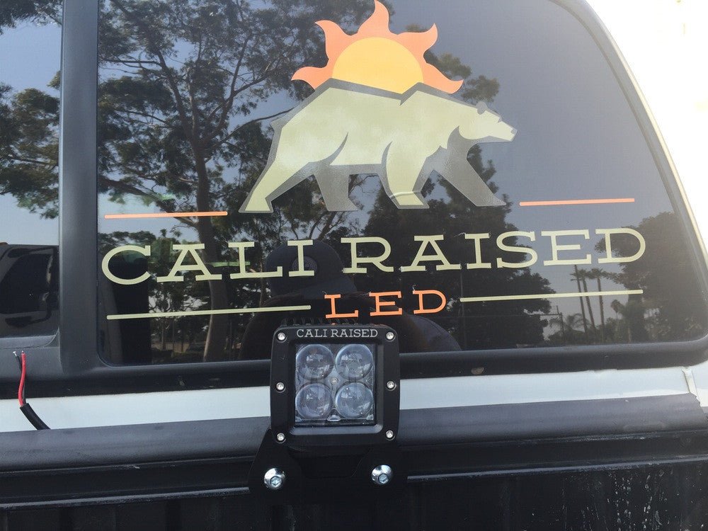 Bed Rail LED Pod Mounting Brackets for 2005-2025 Toyota Tacoma & Tundra