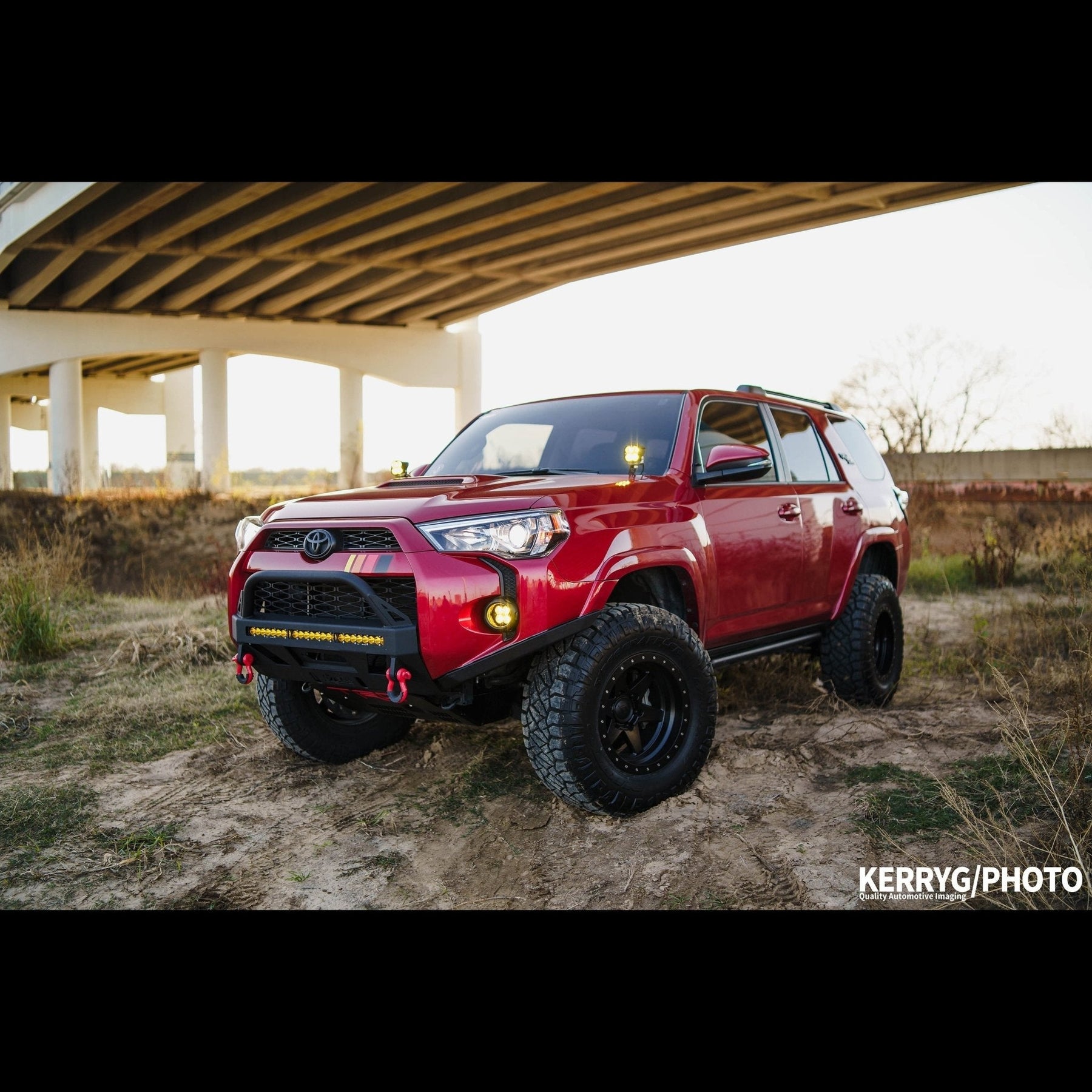C4 Fabrication Lo Pro Bumper Wing Additions for 2014-2024 Toyota 4Runner
