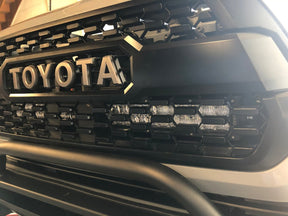 Hidden Upper Grille LED Light Bar Mounting Brackets For 2016-2023 Toyota Tacoma - Recon Recovery