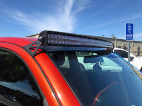 Curved LED 52" Light Bar Roof Mounting Brackets For 2005-2023 Toyota Tacoma